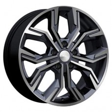 Диск R17 4x100 7J ET45 D54,1 Скад Амиата алмаз