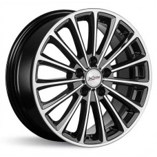 Диск R17 5x110 7J ET45 D63,35 X'trike X-136 BK/FP