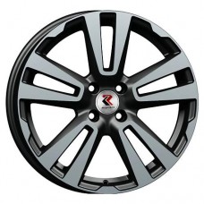 Диск R17 4x100 6,5J ET43 D60,1 RepliKey Vesta SW Cross (239) BK/FP