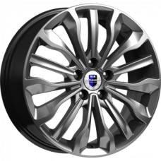 Диск R17 5x114,3 6,5J ET45 D67,1 К&К Атакама (КС756) дарк платинум