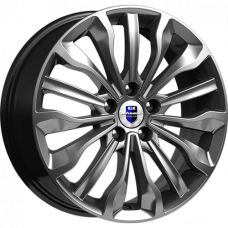 Диск R17 5x108 6,5J ET50 D63,35 К&К Атакама (КС756) дарк платинум