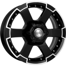 Диск R16 6x139,7 7J ET20 D110,1 K&K М56 алмаз черный (КС593)