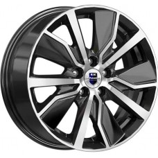 Диск R16 5x114,3 6,5J ET50 D66,1 K&K Гамбит (КС961) алмаз чёрный Диск R16 5x114,3 6,5J ET50 D66,1 K&K Гамбит (КС961) алмаз чёрный