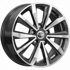 Диск R16 5x112 6,5J ET43 D57,1 К&К Volkswagen Taos (КС974) Алмаз черный