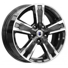Диск R16 5x114,3 6,5J ET45 D67,1 K&K Оклахома (КС998) алмаз чёрный Диск R16 5x114,3 6,5J ET45 D67,1 K&K Оклахома (КС998) алмаз чёрный