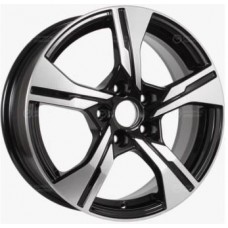 Диск R16 5x114,3 6,5J ET35 D60,1 K&K КС1053 (ZV 16_Lifan_70) алмаз чёрный Диск R16 5x114,3 6,5J ET35 D60,1 K&K КС1053 (ZV 16_Lifan_70) алмаз чёрный