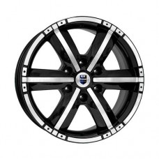 Диск R17 6x139,7 7,5J ET25 D67,1 К&К Окинава (КС635) алмаз черный
