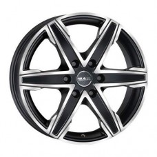 Диск R16 6x125 6,5J ET50 D74,1 MAK King 6 Ice Black