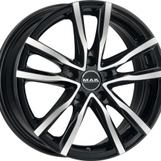 Диск R16 5x110 6,5J ET35 D65,1 MAK Milano Black Mirror