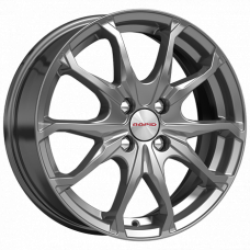 Диск R16 4x100 6J ET41 D60,1 K&K KC733 Brent-оригинал дарк платинум