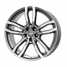 Диск R21 5x112 9,5J ET53 D66,5 Alutec DriveX Metal Grey Front Polished