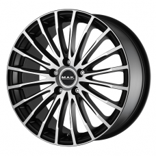 Диск R17 5x100 7,5J ET35 D72 MAK Fatale Ice Black