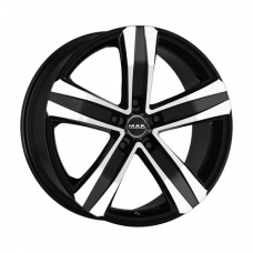 Диск R16 5x108 6,5J ET46 D65,1 MAK Stone 5 Black Mirror
