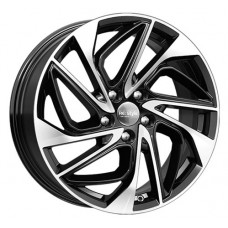 Диск R18 5x114,3 7J ET38 D67,1 К&К КС883 Алмаз черный-SK