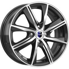 Диск R15 4x100 6J ET40 67,1 К&К Арнар Алмаз чёрный Диск R15 4x100 6J ET40 67,1 К&К Арнар Алмаз чёрный