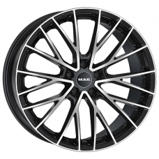Диск R20 5x108 9,5J ET45 D63,4 MAK Speciale-D Black Mirror