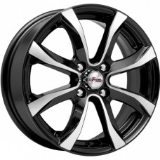 Диск R15 4x108 6J ET45 D63,35 iFree Дайс Блэк-Джек