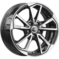 Диск R15 5x100 6J ET38 D57,1 K&K КС1005 алмаз черный Диск R15 5x100 6J ET38 D57,1 K&K КС1005 алмаз черный
