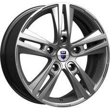 Диск R17 5x114,3 6,5J ET46 D67,1 K&K Прайм (КС721) Дарк платинум