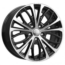 Диск R17 5x114,3 7,5J ET46 D67,1 K&K КС873 (ZV 17_Hyundai i40) Алмаз чёрный