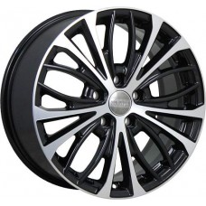 Диск R17 5x114,3 7,5J ET52,5 D67,1 K&K КС873 (ZV 17_KIA Optima JF) Алмаз чёрный