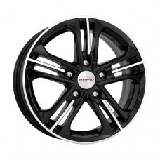Диск R15 5x108 6J ET50 D63,35 K&K Trinity-оригинал (КС615) алмаз черный Диск R15 5x108 6J ET50 D63,35 K&K Trinity-оригинал (КС615) алмаз черный