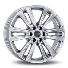 Диск R17 6x114,3 7,5J ET45 D66,1 MAK Safari 6 Silver
