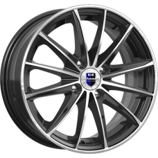 Диск R15 4x100 6J ET48 D54,1 K&K Пойнт Бланк (КС884) Алмаз чёрный Оригинал